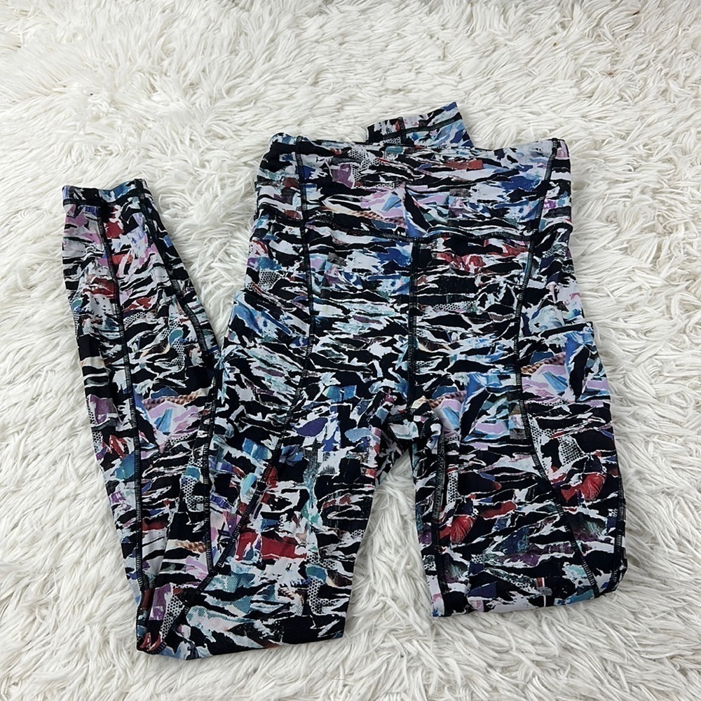 Lululemon Break Free Tight (25") Culture Clash Starlight Black